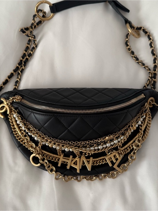CHANEL Handbags - 100% AUTHENTIC CHANEL ALL ABOUT CHAINS WAIST BAG!